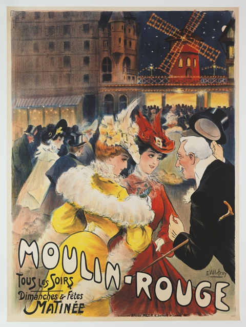 Affiche Moulin Rouge 1900