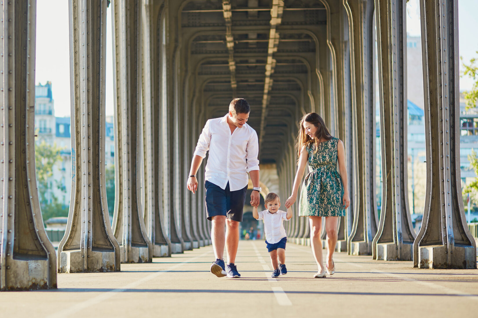 Famille à Paris